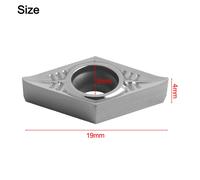 For Alluminio DCGT11T304-AK H01 DCGT32.51 Inserto IN Metallo Duro Turning Tools