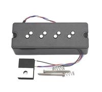 For Aln-ico 5 Humbucker impilati for basso a 4 corde con riduzione del rumore a fasi Polepiece 17/18.3MM Bobina divisa a 4 conduttori for basso(Neck)