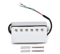 For Aln-ico 5 Humbucker Pickup for chitarra 4 Cavo bobina 7.5k/15k Coil SplittingPickup for chitarra elettrica LP Cromato(Bridge)
