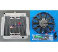FOR ALUMINUM RADIATOR FORD ESCORT MK1/MK2 PINTO/MEXICO RS2000 MT MANUAL & FAN