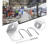 for antenna Clip Codice for montaggio a Parete Forma L Morsetto Metallo (Ferro )