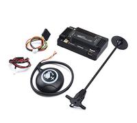For APM 2.8 APM2.8 ArduCopter Mega Flight Controller 8N GPS con bussola e amp;Modulo di alimentazione for aereo F450 S500 remoto FPV RC Drone RC (Color : APM GPS and Holder)