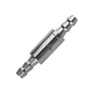 For apparecchiature CO2 Al sistema Diffusore Diossido Cilindro Valvola dell'acqua dell'acquario da 4 mm di non ritorno in acciaio inossidabile