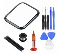 (For Apple Watch 44mm (Series 5) Hiborth 38/40/42/44mm Out Front LCD Glass Screen Replacement for Apple Watch 2/3/4/5/6/7