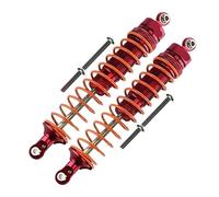 For ARR-MA 1/8 TYPHON 1/10 Granite Big Rock Crew Senton 4X4 Ammortizzatore posteriore Metal Bold 115MM AR330551(Rood)