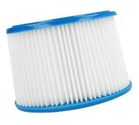 For aspirapolvere Bosch GAS 20 L SFC GAS 1200 L Filtro HEPA rotondo di ricambio Blu Bianco 18x14x14,5cm di filtraggio lavabile in lavatrice(1 PACK)