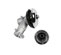 For attrezzi da giardino, tosaerba, albero scanalato da 24 mm, 4 denti, 7 denti, 9 denti, 10 denti, M10, testina di taglio da 7 mm, cambio, albero del cambio(24 X 7T)