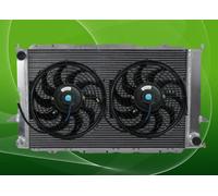 FOR Audi 100 A6 Avant /Coupe (4A, C4) 2.6/2.8/S6 1990-1997 Aluminum Radiator+FAN