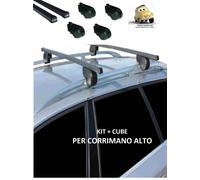 For Audi 100 Avant Sw (91>94) Kit Barre Portapacchi Portabagagli (RAIL APERTI)