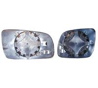 For AUDI A3 1996>8.2001 VETRO+PIASTRA RETROVISORE SX AZZURRO TERMICO 173X101