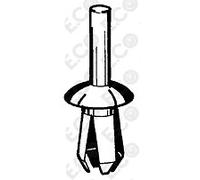 For Audi A3 2001>2003 Kit 100 pz Rivetto Plastica Nero Fissaggio Paraurti Ant.