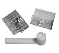 For AUDI A4 10.2001>10.2004 KIT RICAMBIO RIPARAZ ALZACRISTALLI ALZAVETRO DX=SX
