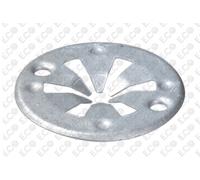 For Audi A4 Kit 100 pz Piastrina in Acciaio per Porta