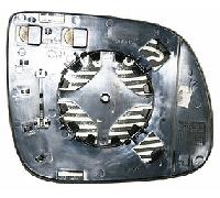 For AUDI Q5 DAL 2009> VETRO + PIASTRA RETROVISORE SX TERMICO ASFERICO CROMATO