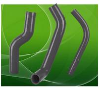 For Autobianchi A112 3-7 series Lancia S3/4/5/6/7 Silicone Radiator Hose Black