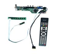For B173HW01 V0/V5 B173HW02 V0/V1 TV Analogica 1920x1080 Schermo For Laptop 17,3" HDMI+VGA+AV+USB 40Pin LVDS Driver Controller Board Kit, Accessori For Laptop(For B173HW02 V.0)
