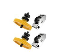 For Ba-mbu Lab P2S Kit ingranaggi estrusore Ingranaggio in acciaio temprato Liscio ad alta precisione resistente all'usura for Ba-mbulab P2S Accessori Aggiornamento P2s(Hardened Steel x2)