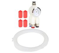 For Bambu Lab 4 in 1 Adattatore PTFE porta di espansione del tubo AMS AMSLite collega 4 moduli di alimentazione for X1/P1 X1C P1S P1P A1 distintivo(W 4in1 8m white tube)