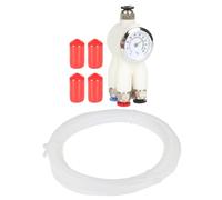 For Bambu Lab 4 in 1 Adattatore PTFE porta di espansione del tubo AMS AMSLite collega 4 moduli di alimentazione for X1/P1 X1C P1S P1P A1 distintivo(W 4in1 4m white tube)