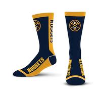 For Bare Feet NBA MVP Crew Sock Calzini, Multi, L Uomo