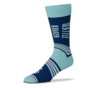 For Bare Feet NHL Seattle Kraken Argyle Line Up Dress Sock Team Color OSFM