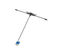 For BAYCK UR500 ELRS Receiver 2.4G/900M Dual Band ExpressLRS RX with 120mm T Type Antenna Receiver for FPV Drone
