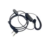 For BF-888S UV5R 2 Pin Earphone Silicone Material Walkie-Talkie Headset Wired Two Way Radio Earpiece Earphone