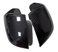 For BMW 5 Series for G60 G61 G68 i5 M5 G90 G70 2024 2025 Mirror Cover Cap, Left Right Side Wing Mirror Cover with Sticky Adhesive, Exterior Rearview Mirror Trim(Carbon Fiber)