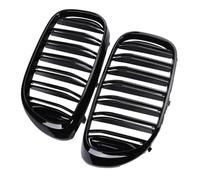 for bmw 7 Series G11 G12 Front bumper grille Double Slat Black Replacement | for 2015-2019,for G11/G12,front bumper,double slat,black kidney grille,racing style,OEM repl.(DUAL GLOSS BLACK)