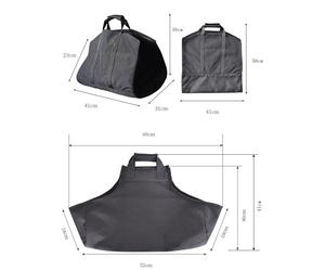 for borsa legna da ardere Oxford leggera per trasporto tronchi esterno e inter