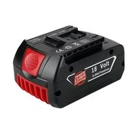 For Bosch 18V 6.0Ah Professional Rechargeable Lithium Battery BAT609, BAT609G, BAT618, BAT618G, BAT614, Fast Charge Charger(1pcs)