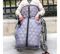 For calore e comfort, coperta foderata in pile spessa, coperta riscaldata in peluche, coprigambe for sedia a rotelle