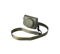 (For Canon G7 X Mark III / G7X3, Green) Retro Litchi Texture Leather Full Body Camera Case Bag with Strap