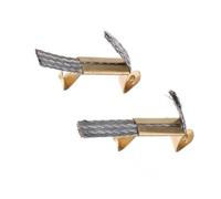 For Carrera 143/132 RC Track Racing Car Motor Lame di ricambio for spazzole, 2 pezzi Spazzole di contatto in metallo for parti e accessori di slot car