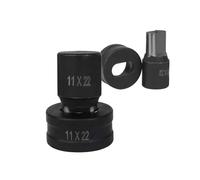 For CH-70 Machine Hydraulic Punch, Hydraulic Punch Oval Die Tool, Various Sizes, 1 PCS (6.5x15mm,Generico)