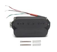 For chitarra elettrica Aln-ico V Humbucker Lama/Vite esagonale Regolazione Pickup con cavo a 4 conduttori Bobina Splitting Bridge 52MM 16.6K