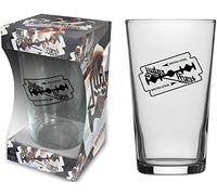 for-collectors-only Judas Priest - Bicchiere da birra in acciaio britannico, misura XL, in vetro