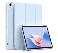 for Compatibile con Huawei MatePad 11.5S Cover 2025 11.5'' Trifold Stand Flip Soft Back Tablet Case con portapenne Auto Sleep/Wake per(Ice blue)