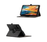for Cover compatibile con TCL TAB 8 Gen 2 Custodia for tablet da 8,7 pollici Rotante a 360 gradi Flip Stand Funda con cinturino da polso per