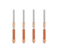 For Cr-eality 1-10 pezzi for kit ugelli integrati a scambio rapido Unicorn 0,4 mm cromo zirconio rame stampa ad alto flusso for K1 Max K1C for Ender(10 Pcs)