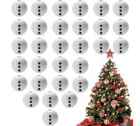 For Crafts - White | White, Winter 20MM Our These Cheerful Decorations Are Perfect For Adding A Festive Touch To Your Space This Holiday Season. Whether It's For Or New Year's, T