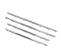 For CRV For CR-V 2007-2022 Window Weatherstrips Chrome Side Door Moulding Trim Belt Outer Window Glass Seal Strip Car Door Protector,Automotive Window Door Seals(2007-2011)