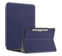 for Custodia compatibile con Microsoft Surface Pro 12 2025 da 12 pollici in pelle PU con supporto e custodia rigida per(Dark blue)