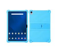for Custodia compatibile con Onn 7" Core Android 16 Tablet modello 2026, custodia protettiva regolabile in silicone morbido antiurto for bambini per(Sky-blue)