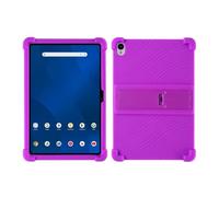 for Custodia Compatibile con Onn 8.1" Core Android 16 Tablet Modello 2026, Custodia Protettiva Regolabile in Silicone Morbido Antiurto for Bambini per(Purple)