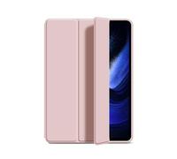 for Custodia compatibile con Poco Pad X1 11.2 pollici 2025, custodia Folio Slim leggera antiurto con supporto multi-angolo, accensione/spegnimento automatico per(Pink)