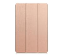 for Custodia compatibile con Teclast P50 2024 da 11 pollici, custodia protettiva con supporto pieghevole in tre parti, antiurto, con funzione di sospensione/riattivazione automatica per(Rose Gold)