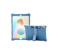 for Custodia for bambini compatibile con TCL NXTPAPER 11 Plus da 11,5 pollici 2025 il tablet, custodia morbida in silicone antiurto con supporto regolabile e portapenne per(Dark Blue)