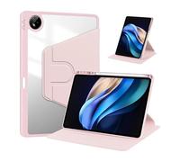 for Custodia girevole compatibile con Honor MagicPad2 2024 12.3" ROD2-W09 for tablet con portapenne for MagicPad 2 per(Pink)
