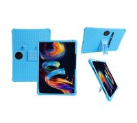 for Custodia in silicone compatibile con TCL NxtPaper 11 Plus 11.5'' (9469x) Tablet Supporto pieghevole Cover protettiva 4 angoli addensati antiurto per(Blue)